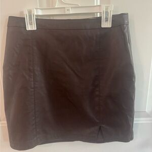 Abercrombie & Fitch Dark Brown Mini Skirt